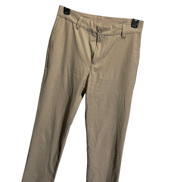 Vineyard Vines Boys Performance Beige Pants Size 14 Zip Fly - Picture 2 of 5